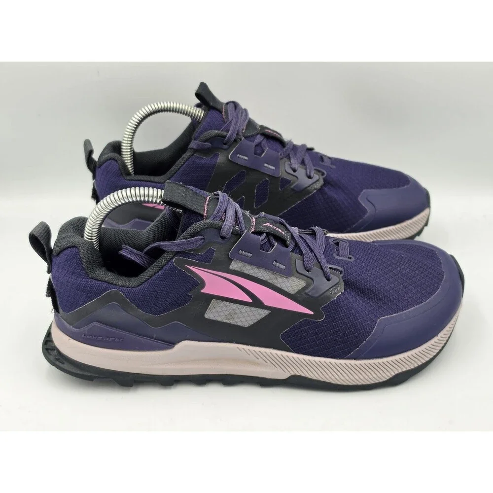 Altra Lone Peak 7 Trail Running Shoes Sneakers Purple Pink Women's Size 8